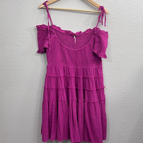 Free People Pink Mini Dress - Picture 7 of 13